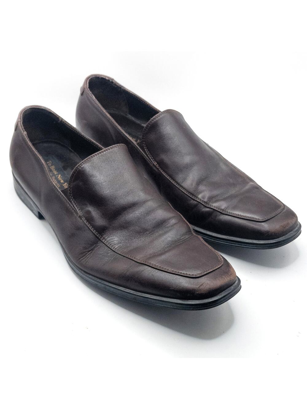 To Boot New York Adam Derrick Brown Leather Loafers Size 9 Old Money